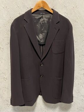 Giorgio Armani 54R Dark Brown Blazer